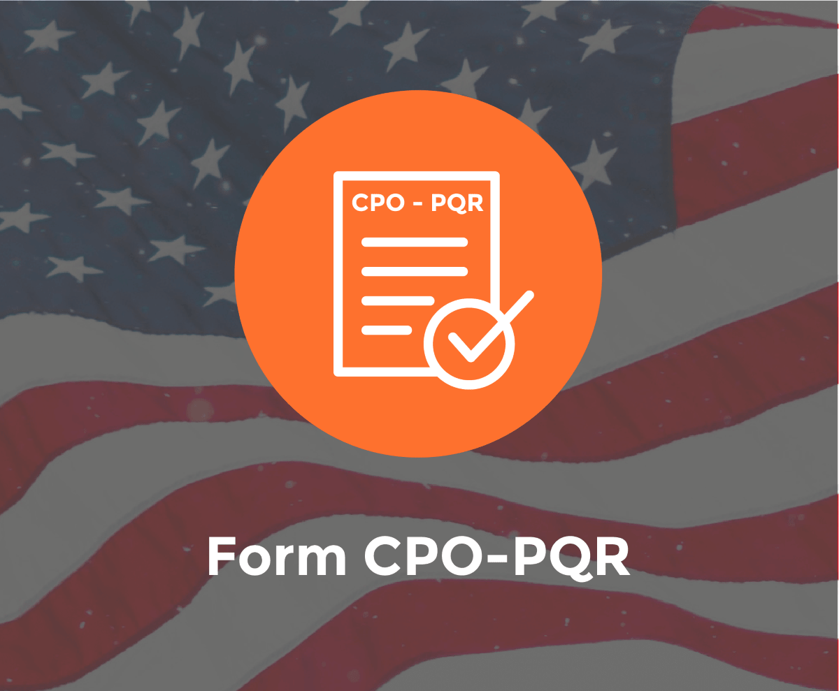 Form CPO-PQR End of Quarterly Reporting Period