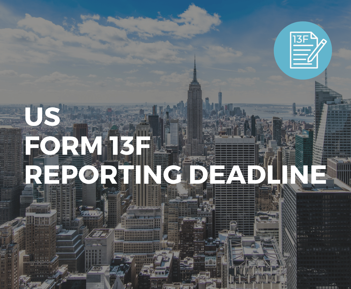 US Form 13F Reporting Deadline